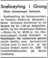 31. Referat fra Grong herredsstyre om snøbrøyting i Namdal Arbeiderblad 28.10.1950.jpg