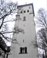 Tårnet ved Ris kirke. Foto: Stig Rune Pedersen