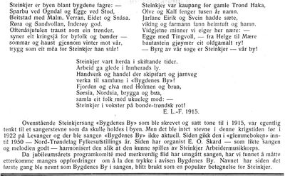Steinkjer-sang-tekst i Bygdenes By 7. mai 1957.jpg