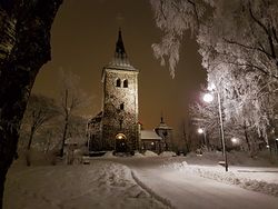 Strømmen kirke i 2018. Steinar Fjeldvang/Steinar Fjeldvang.