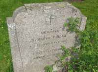 Merierske Synnøve Findens gravminne på Grefsen kirkegård. Foto: Stig Rune Pedersen