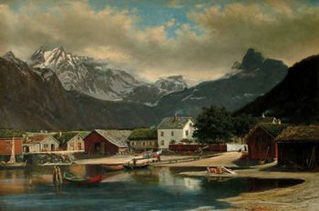 Veblungsnes-maleri Johan Caspar Herman Wedel Anker 1875.jpg