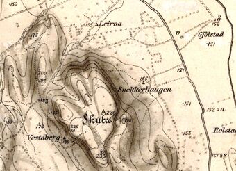 Vestaberg Leirva Snekkerhg Brandval vestside kart 1919.jpg
