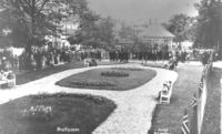 Parken slik den så ut ved innvielsen 25. juli 1926.