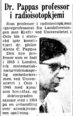 Alexis Pappas faksimile Aftenposten 1957.JPG