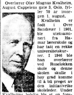 Olav Magnus Kvalheim faksimile Aftenposten 1971.JPG