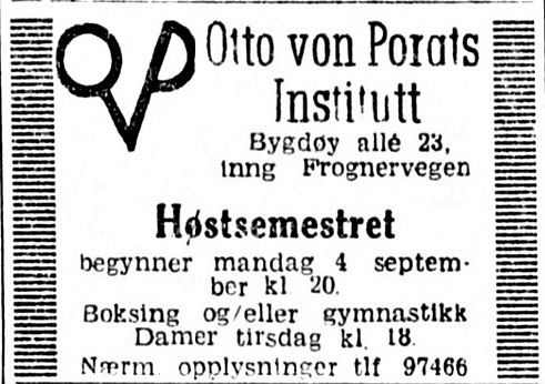 Otto von Porat lokalhistoriewiki.no