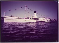 Skibladner ved Hamar i 1960-åra. Foto: Ukjent / Nasjonalbiblioteket