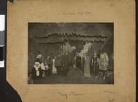 Frå oppsetjing av Varg i Veum på Det Norske Teatret i 1915. Foto: Ingimundur Eyjolfsson