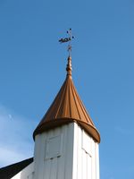 2. Åmli, Tovdal kirke 05 tårn.JPG