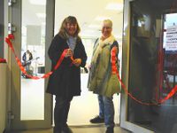 Åpningen av det nye biblioteket i Skotselv i 2011. Foto: Anne Foss