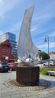 Årets Stavanger-bedrift skulptur (1998).