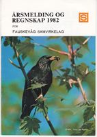 Årsmelding og regnskap 1982 forside