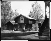 Det samme stabburet mellom 1880 og 1910. Foto: Marthinius Skøien
