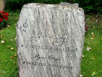 Mangeårig leder for Kringkastingsorkesteret, Øivind Bergh, er gravlagt på Ullern kirkegård. Foto: Stig Rune Pedersen