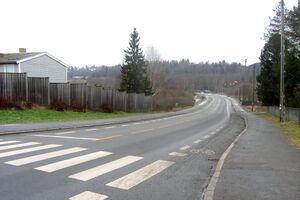 Østensjøveien Oslo desember 2014 red.jpg