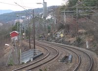 Fil:Østfoldbanen ved Nordstrand stasjon. Foto: Stig Rune Pedersen (2013).