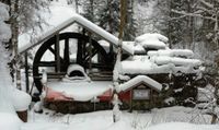Vasshjulet fotografert vinteren 2014. Foto Steinar Bunæs.