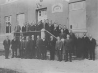 Kommunestyret en gang i mellomkrigstida.