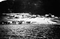 Vikane. Sett frå sjøen