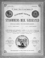 Produktkatalog for meierimaskiner 1887.