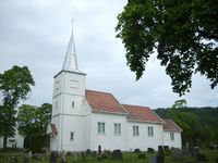 Hakadal kirke. Foto: Olve Utne (2007)