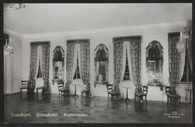 Audienssalen. Foto: Alf Schrøder/Nasjonalbiblioteket (1920–1930).