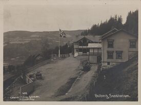Balberg Sanatorium. Foto: Johan Støkken/Nasjonalbiblioteket