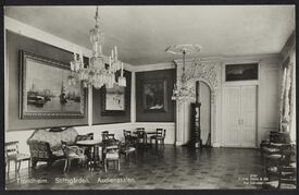 Audienssalen. Foto: Alf Schrøder/Nasjonalbiblioteket (1920–1930).
