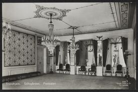 Festsalen. Foto: Alf Schrøder/Nasjonalbiblioteket (1920–1930).