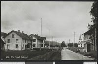 Hovedgata i Innbygda, 1920. Foto: Carl Normann