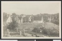 Utsikten fra tårnet en gang i 1930-åra, J.H. Küenholdt A/S.