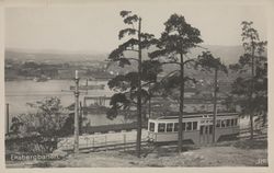 En trikk på Ekebergbanen Foto: Nasjonalbiblioteket (rundt 1925).