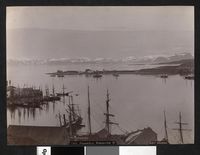 Hammerfest ca 1884-1890 Foto: Axel Lindahl/NB