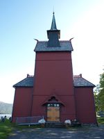 Stemshaug kyrkje fra 1908. Foto: Olve Utne