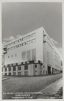 Bygning for Bibelskolen til Det norske lutherske Indremisjonsselskap, Staffeldts gate 4, oppført 1935. Tildelt Houens diplom 1936. Foto: Nasjonalbiblioteket