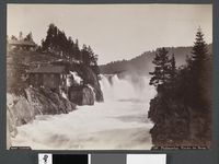 79. 146. Thelemarken, Tinnfoss fra Broen - NB bldsa AL0146.jpg