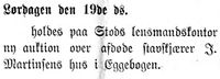 Fra avisa Mjølner 15. mars 1898