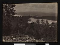 83. 151. Thelemarken, Prospect over Sjøerne ved Bolkesjø - NB bldsa AL0151.jpg