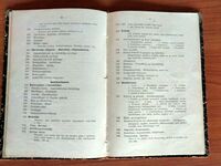 Innholdsside fra Arnesens Klassifikasjon (1920) Foto: Olve Utne (2023).