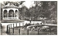 «Fredrikshald. Parti fra Parken». Foto: Carl Normann (1922).