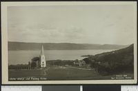 Utsikt ved Feiring kirke. Foto: Carl Normann (1919).