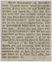 1878: Herman Smitt forsvinner (Grimstad Adressetidende 9/10/1878).