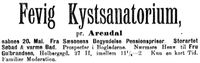 1898: Annonse