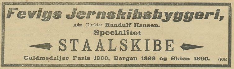 Annonse 1901