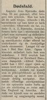 1924: Minneord (Norsk handels og sjøfartstidende 24/9 1924)