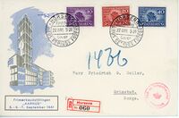 1941: Friederich G. Doller var en av filatelistklubbens initiativtakere. (Fra egen samling Jarl V. Erichsen)