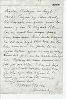 Hytteboka, 27.07.1945.