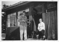 1950 påske. Skundber`n spanderer pastiller.