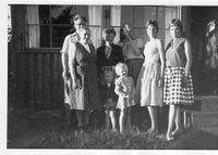 1959. "Hele slekta" oppstilt for fotografering.